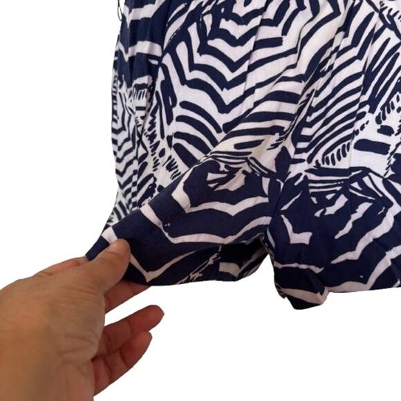 Ladies Lilly Pulitzer Umbrella Pront Blur Romper Sz XS - Picture 4 of 6